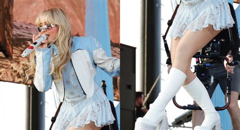 sabrina carpenter naked|Sabrina Carpenter Wears Naked Wolfe Boots at Coachella.